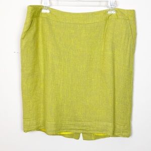 💰 3/$25 MERONA Linen Blend Pencil Skirt